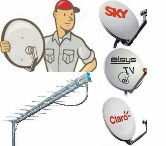fazemos manutencao  de antenas de todas as marcas  e  tambem vendemos antenas livre de mensalidade sem taxa  de estalacao