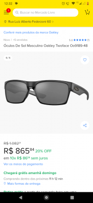 Óculos de só polarizado da Oakley original